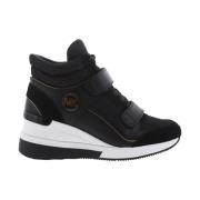 Dames Gentry High Top Sneaker Zwart Michael Kors , Black , Dames