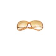 Pre-owned Plastic sunglasses Tom Ford Pre-owned , Brown , Dames