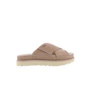 Goldenstar Cross Slide Sandalen UGG , Beige , Dames