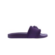 Heren Slides Versace , Purple , Heren