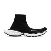 3XL Sok sneakers Balenciaga , Black , Heren