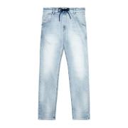 Straight Jeans Diesel , Blue , Heren