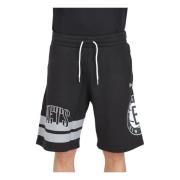 Casual Shorts New Era , Black , Heren