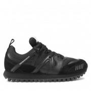 Zwarte X4X555Xm996 Sneakers Emporio Armani , Black , Heren