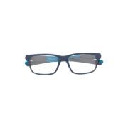 Blauw Optisch Montuur Stijlvol en veelzijdig Oakley , Blue , Unisex