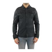 Heren Shirt 076 Goosecraft , Black , Heren