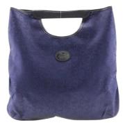 Pre-owned Canvas totes Celine Vintage , Blue , Dames