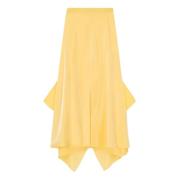 Midi Skirts Aeron , Yellow , Dames