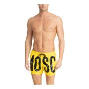 Swim shorts Moschino , Yellow , Heren