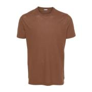 Bruine T-shirts en Polos Zanone , Brown , Heren