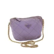 Pre-owned Nylon prada-bags Prada Vintage , Purple , Dames