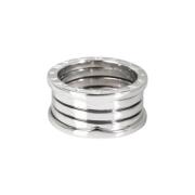 Pre-owned White Gold rings Bvlgari Vintage , Gray , Dames