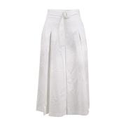 Midi Skirts Drumohr , White , Dames