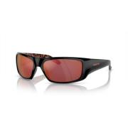 Zwart/Oranje HOT Shot Zonnebril Arnette , Black , Heren