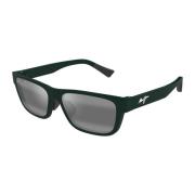 Keola 628-15 Shiny Dark Green Sunglasses Maui Jim , Green , Heren