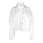 Pre-owned Cotton outerwear Acne Studios Pre-owned , White , Dames