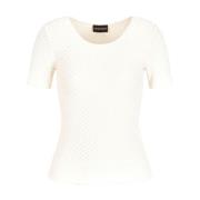 T-Shirts Emporio Armani , White , Dames