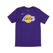 NBA Logo Essential Tee Loslak Nike , Purple , Heren