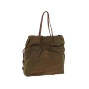 Pre-owned Nylon prada-bags Prada Vintage , Green , Dames