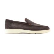 Loafers Santoni , Brown , Heren