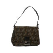 Pre-owned Canvas fendi-bags Fendi Vintage , Brown , Dames