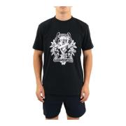 Heren County Cup Regular T-Shirt Marcelo Burlon , Black , Heren