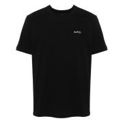 T-Shirts A.p.c. , Black , Heren