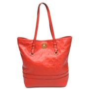 Pre-owned Cotton totes Louis Vuitton Vintage , Red , Dames