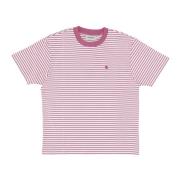 Gestreept Dames T-shirt Carhartt Wip , Pink , Dames