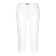 Cropped Trousers Raffaello Rossi , White , Dames