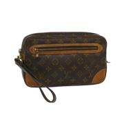 Pre-owned Canvas louis-vuitton-bags Louis Vuitton Vintage , Brown , Da...