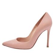 Pre-owned Leather heels Gianvito Rossi Pre-owned , Pink , Dames