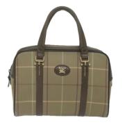 Pre-owned Fabric handbags Burberry Vintage , Brown , Dames