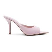 Satin Pin Sandalen Gia Borghini , Pink , Dames