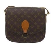 Pre-owned Canvas shoulder-bags Louis Vuitton Vintage , Brown , Dames