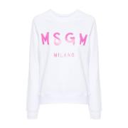 Sweatshirts Msgm , White , Dames