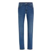 Maine Lichtblauwe Jeans Hugo Boss , Blue , Heren