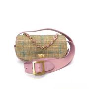 Pre-owned Fabric shoulder-bags Chanel Vintage , Pink , Dames