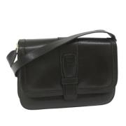 Pre-owned Leather shoulder-bags Balenciaga Vintage , Black , Dames