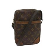 Pre-owned Canvas louis-vuitton-bags Louis Vuitton Vintage , Brown , Da...