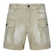 Casual Shorts Dsquared2 , Beige , Heren