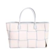 Stijlvolle Tote Tas voor Moderne Vrouw March23 , White , Dames