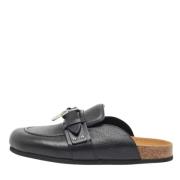 Pre-owned Leather mules JW Anderson Pre-owned , Black , Heren