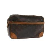 Pre-owned Canvas louis-vuitton-bags Louis Vuitton Vintage , Brown , Da...