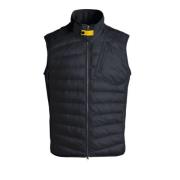 Navy Mouwloos Gewatteerd Vest Zavier Parajumpers , Blue , Dames