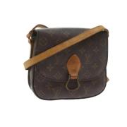 Pre-owned Canvas louis-vuitton-bags Louis Vuitton Vintage , Brown , Da...