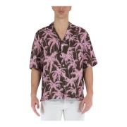 Short Sleeve Shirts PT Torino , Pink , Heren