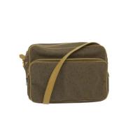 Pre-owned Canvas shoulder-bags Yves Saint Laurent Vintage , Beige , Da...