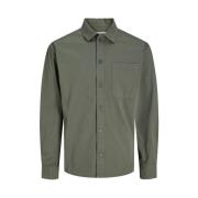 Originals Zac Overshirt LS Jack & Jones , Green , Heren