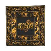 Zwart/Goud Foulard 2024 Collectie Versace Jeans Couture , Black , Dame...
